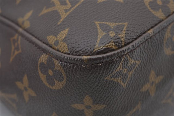 Authentic Louis Vuitton Monogram Looping GM Shoulder Bag M51145 LV 7635E
