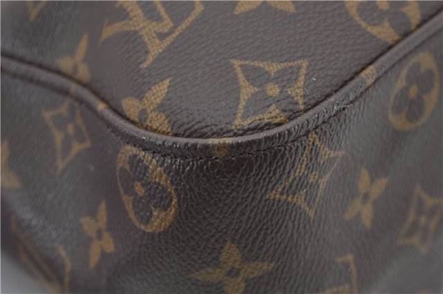 Authentic Louis Vuitton Monogram Looping GM Shoulder Bag M51145 LV 7635E