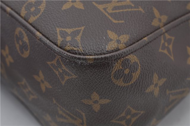Authentic Louis Vuitton Monogram Looping GM Shoulder Bag M51145 LV 7635E