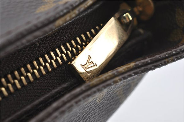 Authentic Louis Vuitton Monogram Looping GM Shoulder Bag M51145 LV 7635E