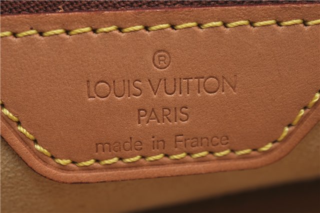 Authentic Louis Vuitton Monogram Looping GM Shoulder Bag M51145 LV 7635E