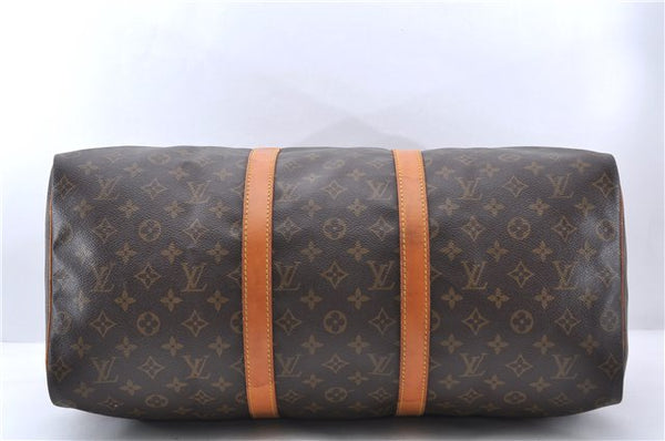 Authentic LOUIS VUITTON Monogram Keepall 50 Boston Bag M41426 LV 7636C