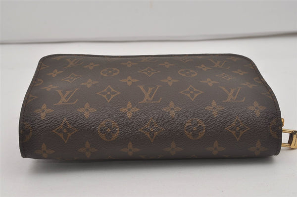 Authentic Louis Vuitton Monogram Orsay Clutch Hand Bag Purse M51790 LV 7637I