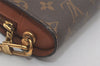 Authentic Louis Vuitton Monogram Orsay Clutch Hand Bag Purse M51790 LV 7637I