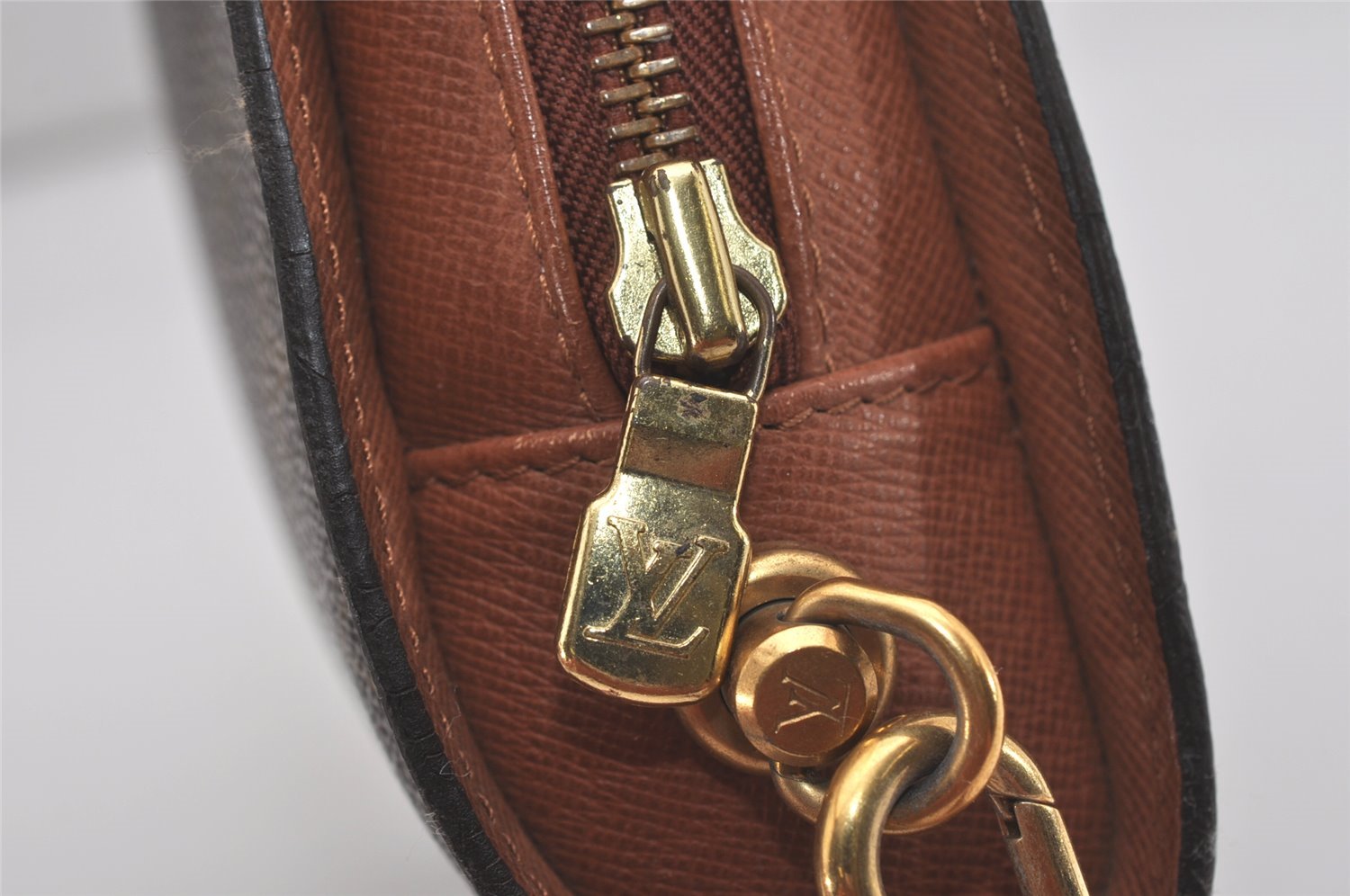 Authentic Louis Vuitton Monogram Orsay Clutch Hand Bag Purse M51790 LV 7637I