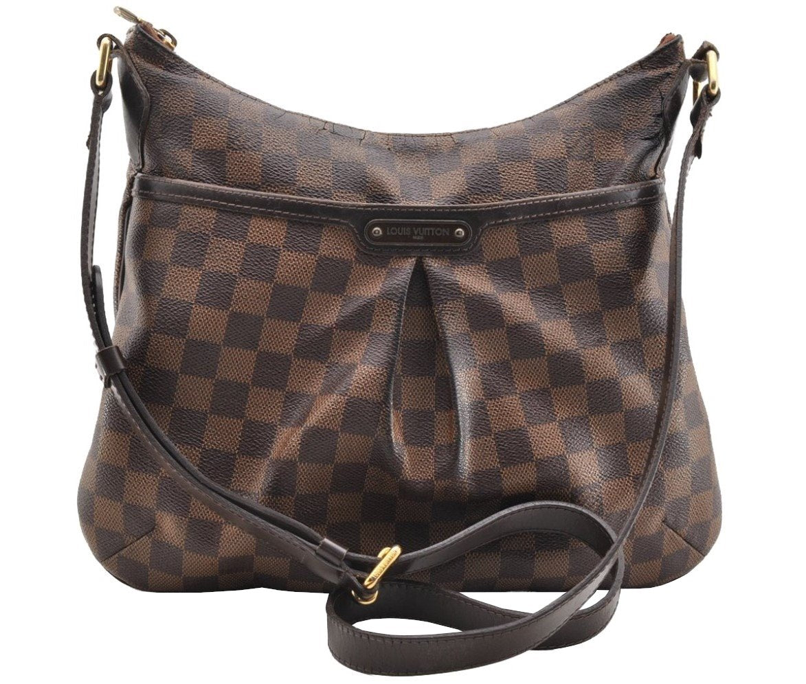 Authentic Louis Vuitton Damier Bloomsbury PM Shoulder Bag N42251 Junk LV 7638I