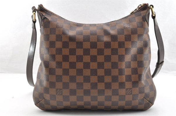 Authentic Louis Vuitton Damier Bloomsbury PM Shoulder Bag N42251 Junk LV 7638I