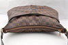 Authentic Louis Vuitton Damier Bloomsbury PM Shoulder Bag N42251 Junk LV 7638I