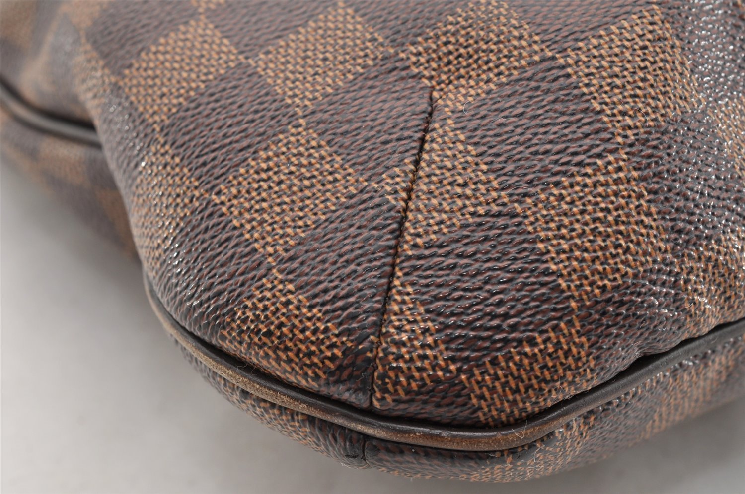 Authentic Louis Vuitton Damier Bloomsbury PM Shoulder Bag N42251 Junk LV 7638I