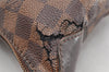 Authentic Louis Vuitton Damier Bloomsbury PM Shoulder Bag N42251 Junk LV 7638I