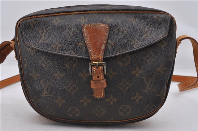 Auth Louis Vuitton Monogram Jeune Fille MM Shoulder Cross Bag M51226 LV 7639D