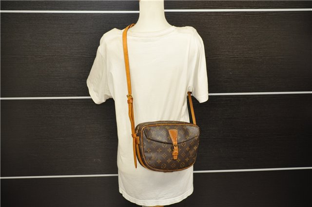 Auth Louis Vuitton Monogram Jeune Fille MM Shoulder Cross Bag M51226 LV 7639D