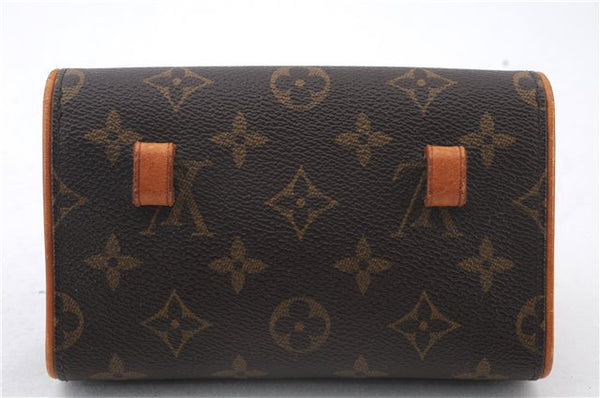 Auth LOUIS VUITTON Monogram Pochette Florentine Pouch Clutch Bag M51855 LV 7640C