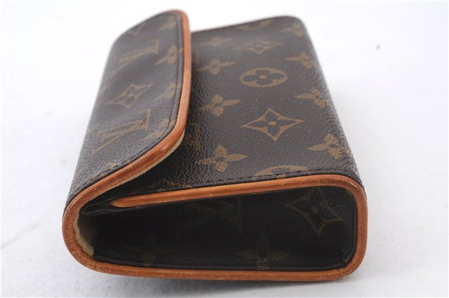 Auth LOUIS VUITTON Monogram Pochette Florentine Pouch Clutch Bag M51855 LV 7640C