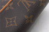 Auth LOUIS VUITTON Monogram Pochette Florentine Pouch Clutch Bag M51855 LV 7640C