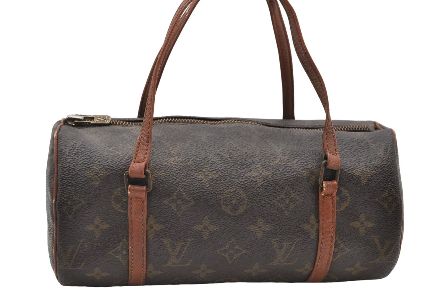 Authentic Louis Vuitton Monogram Papillon 26 Hand Bag Old Model LV 7640D