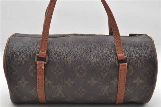 Authentic Louis Vuitton Monogram Papillon 26 Hand Bag Old Model LV 7640D