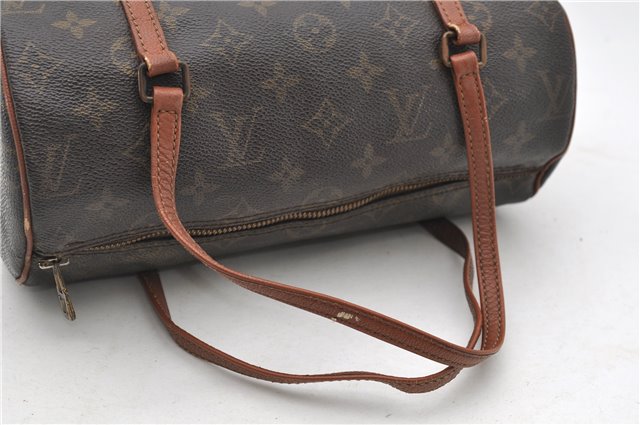 Authentic Louis Vuitton Monogram Papillon 26 Hand Bag Old Model LV 7640D