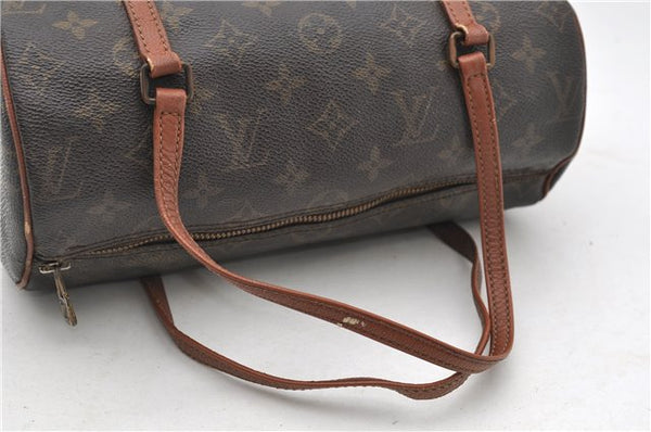 Authentic Louis Vuitton Monogram Papillon 26 Hand Bag Old Model LV 7640D