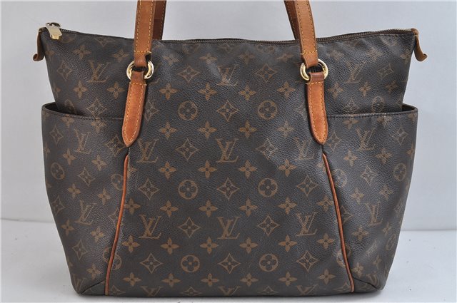 Authentic LOUIS VUITTON Monogram Totally MM Shoulder Tote Bag M41015 LV 7641C