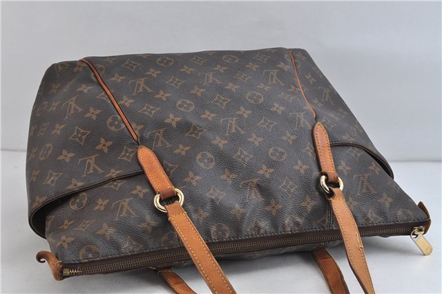 Authentic LOUIS VUITTON Monogram Totally MM Shoulder Tote Bag M41015 LV 7641C