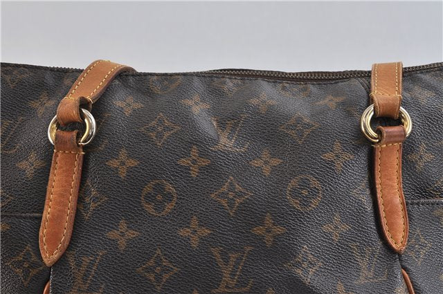 Authentic LOUIS VUITTON Monogram Totally MM Shoulder Tote Bag M41015 LV 7641C