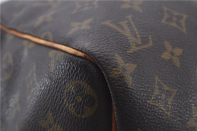 Auth Louis Vuitton Monogram Keepall Bandouliere 45 Boston Bag M41418 LV 7641D
