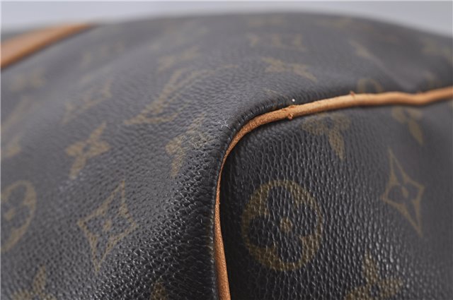 Auth Louis Vuitton Monogram Keepall Bandouliere 45 Boston Bag M41418 LV 7641D
