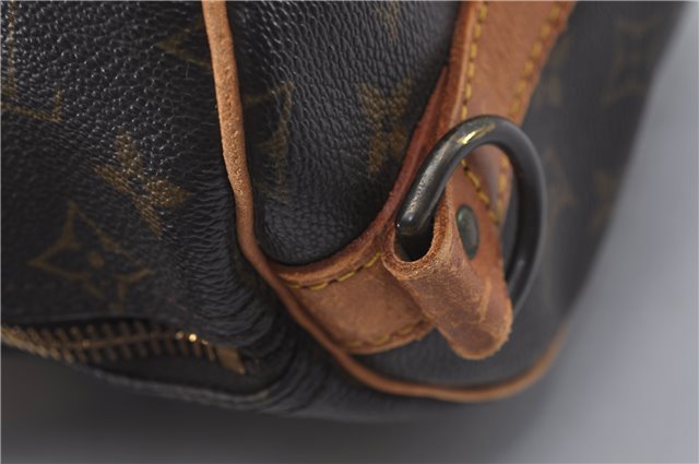 Auth Louis Vuitton Monogram Keepall Bandouliere 45 Boston Bag M41418 LV 7641D