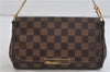 Auth LOUIS VUITTON Damier Favorite PM Hand Shoulder Bag 2way N41276 LV 7642C