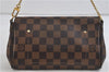 Auth LOUIS VUITTON Damier Favorite PM Hand Shoulder Bag 2way N41276 LV 7642C