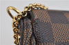 Auth LOUIS VUITTON Damier Favorite PM Hand Shoulder Bag 2way N41276 LV 7642C