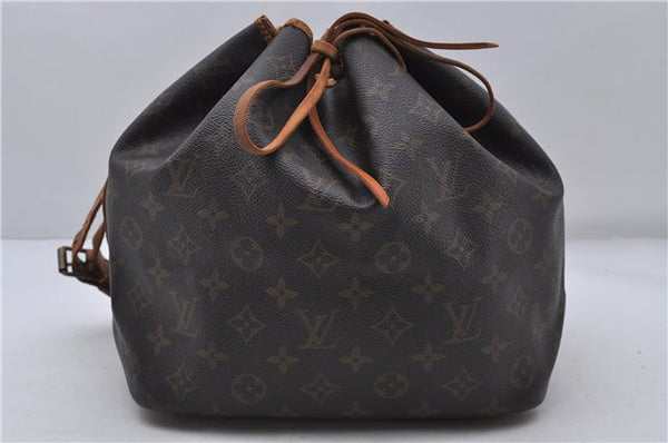 Authentic Louis Vuitton Monogram Petit Noe Shoulder Bag M42226 LV 7642D