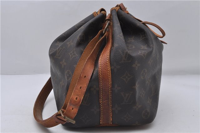 Authentic Louis Vuitton Monogram Petit Noe Shoulder Bag M42226 LV 7642D