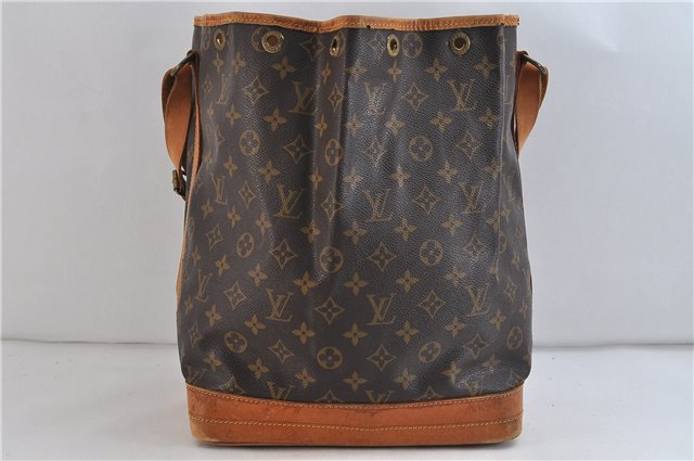 Authentic LOUIS VUITTON Monogram Noe Shoulder Bag M42224 LV 7644C