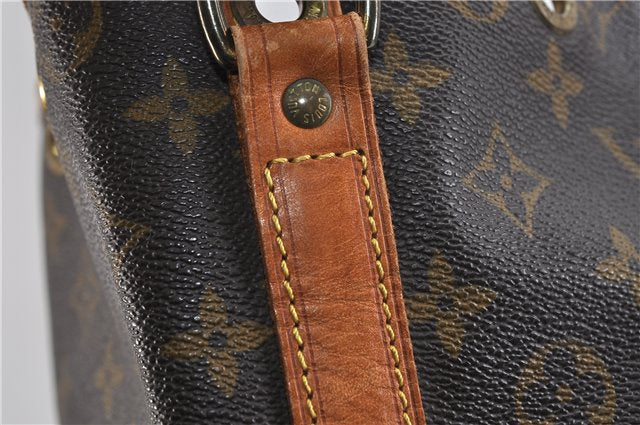 Authentic LOUIS VUITTON Monogram Noe Shoulder Bag M42224 LV 7644C