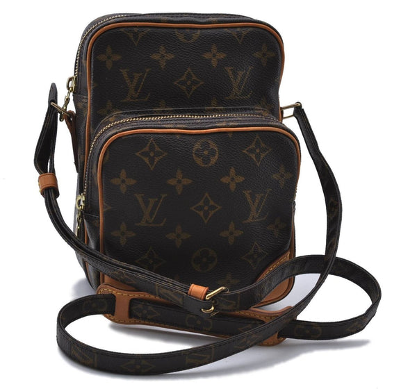 Authentic LOUIS VUITTON Monogram Amazone Shoulder Cross Body Bag M45236 LV 7649C