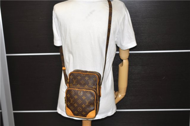 Authentic LOUIS VUITTON Monogram Amazone Shoulder Cross Body Bag M45236 LV 7649C