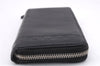 Authentic GUCCI Micro Guccissima Long Wallet GG Purse Leather 307993 Black 7650E