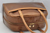 Authentic Louis Vuitton Vernis Tompkins Square Hand Bag Brown M91103 LV 7650I