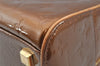 Authentic Louis Vuitton Vernis Tompkins Square Hand Bag Brown M91103 LV 7650I