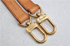 Authentic LOUIS VUITTON Leather Shoulder Strap Beige 38.6" LV 7651C