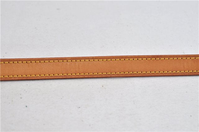 Authentic LOUIS VUITTON Leather Shoulder Strap Beige 38.6