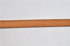 Authentic LOUIS VUITTON Leather Shoulder Strap Beige 38.6" LV 7651C