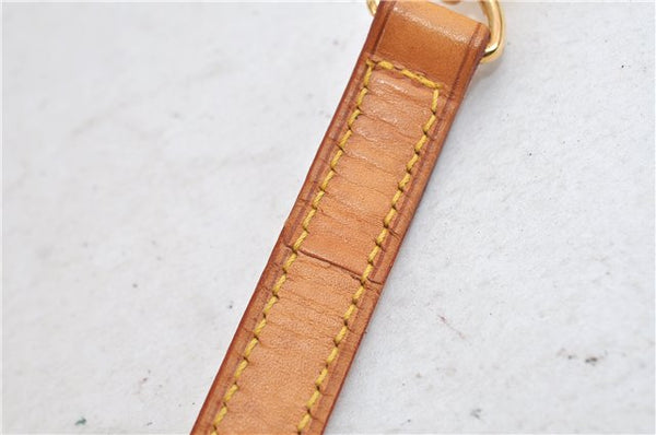 Authentic LOUIS VUITTON Leather Shoulder Strap Beige 38.6" LV 7651C
