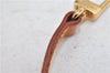 Authentic LOUIS VUITTON Leather Shoulder Strap Beige 38.6" LV 7651C