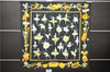 Authentic HERMES Carre 90 Scarf "La Dance" Silk Green Yellow 7655C