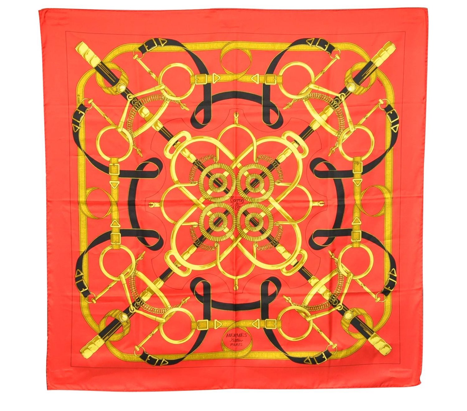 Authentic HERMES Carre 90 Scarf 