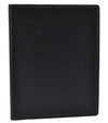 Authentic Louis Vuitton Epi Agenda Bureau Note Cover Black LV 7656D