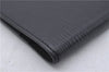 Authentic Louis Vuitton Epi Agenda Bureau Note Cover Black LV 7656D